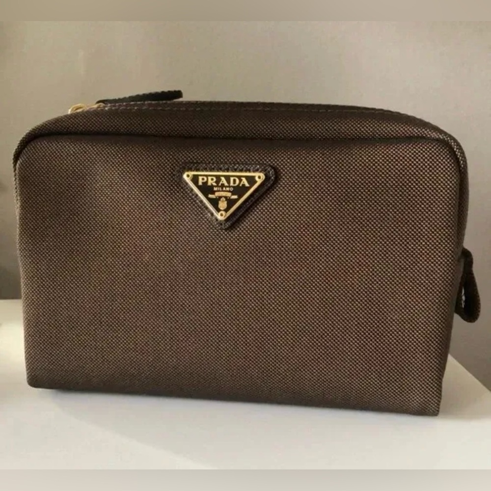 ‼️SOLD‼️ Authentic Prada cosmetic bag pouch